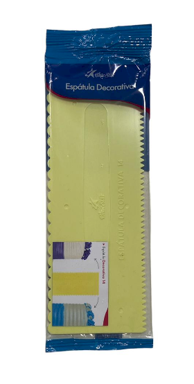 3069 - ESPATULA DECORATIVA 14 AMARELA - BLUESTAR