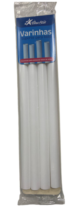 3401 - VARINHA PARA BOLOS 19mm x 320mm - BLUESTAR