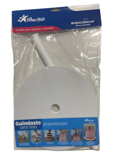 3403 - GUINDASTE PARA BOLO 21cm - BLUESTAR