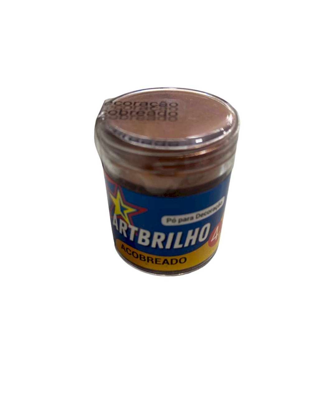 4508 - PÓ P/ DECORAÇÃO ACOBREADO 4g - ARTBRILHO