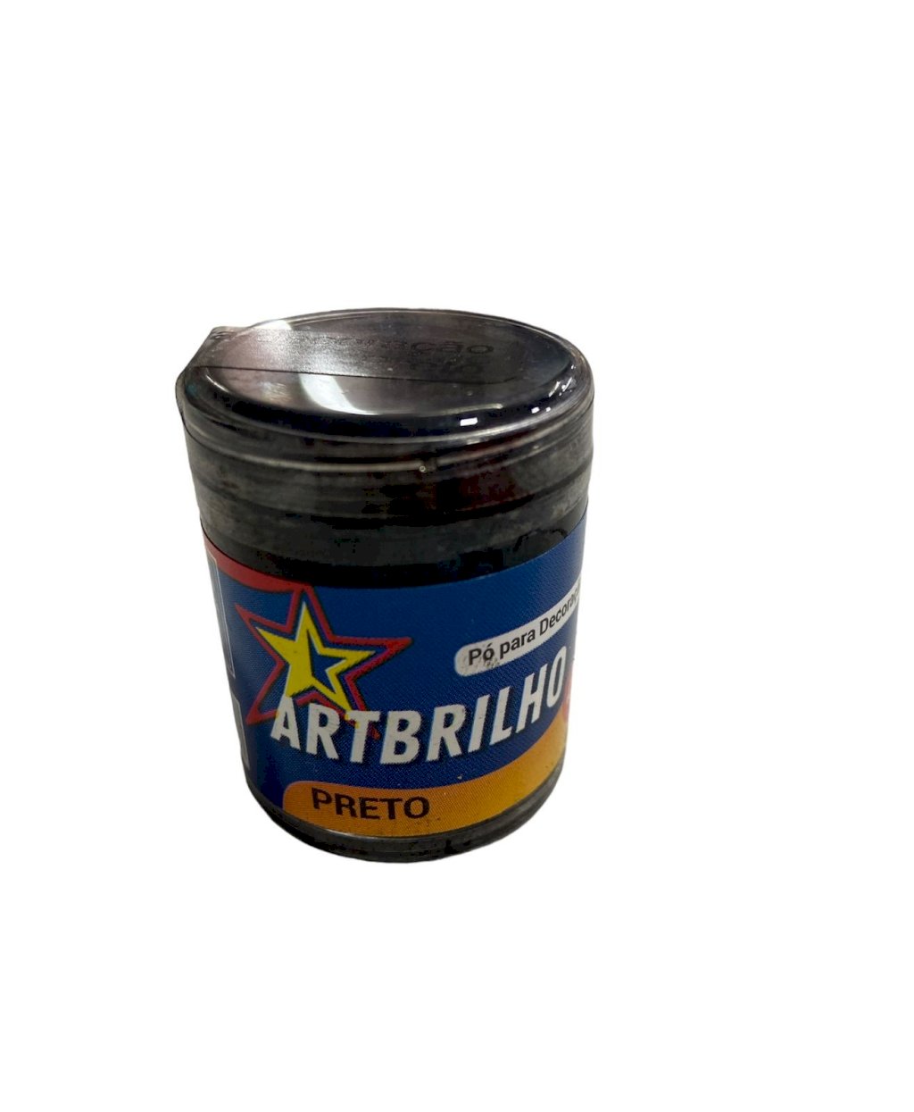 4504 - PÓ P/ DECORAÇÃO PRETO 4g - ARTBRILHO