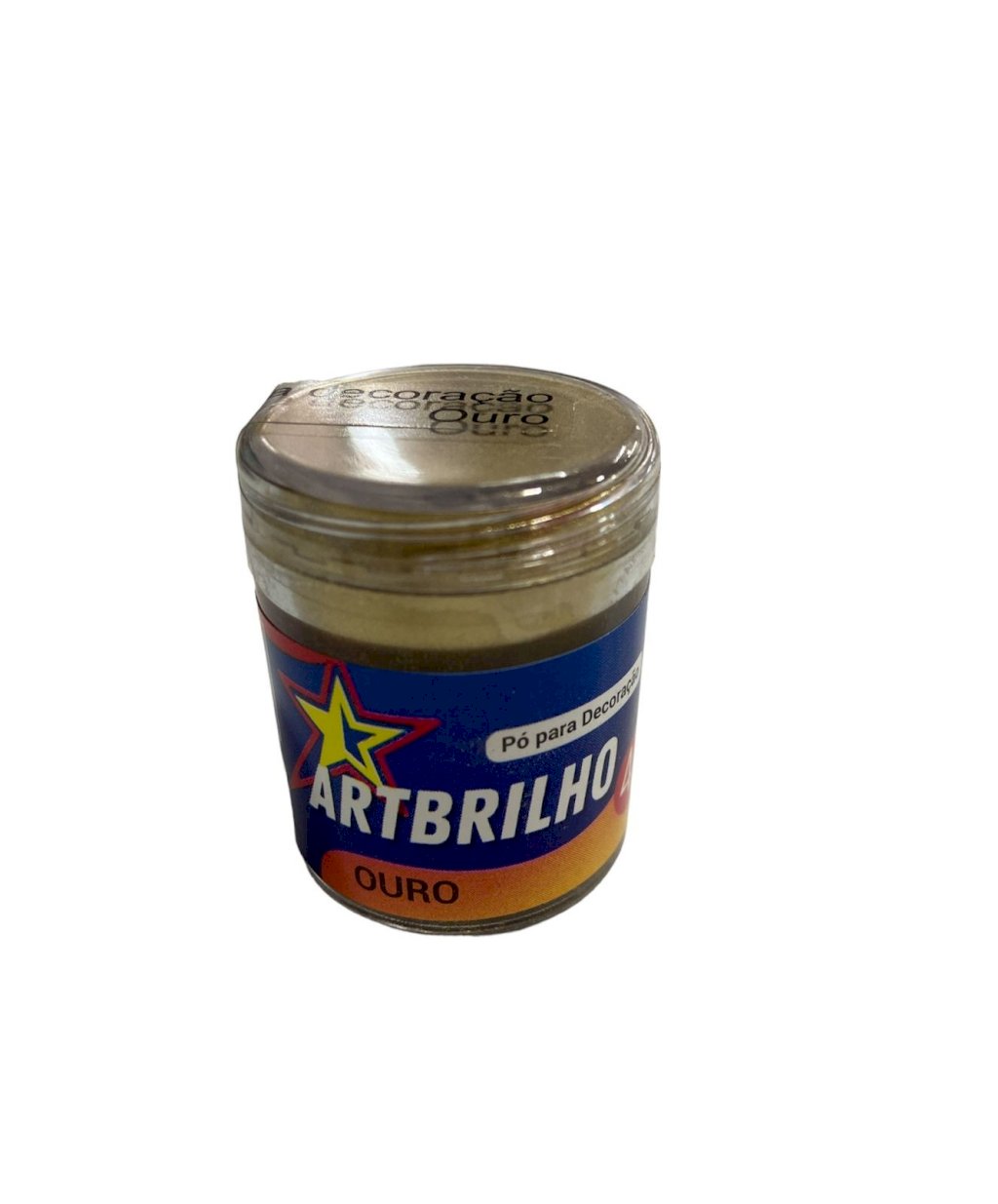 4499 - PÓ P/ DECORAÇÃO OURO 4g - ARTBRILHO