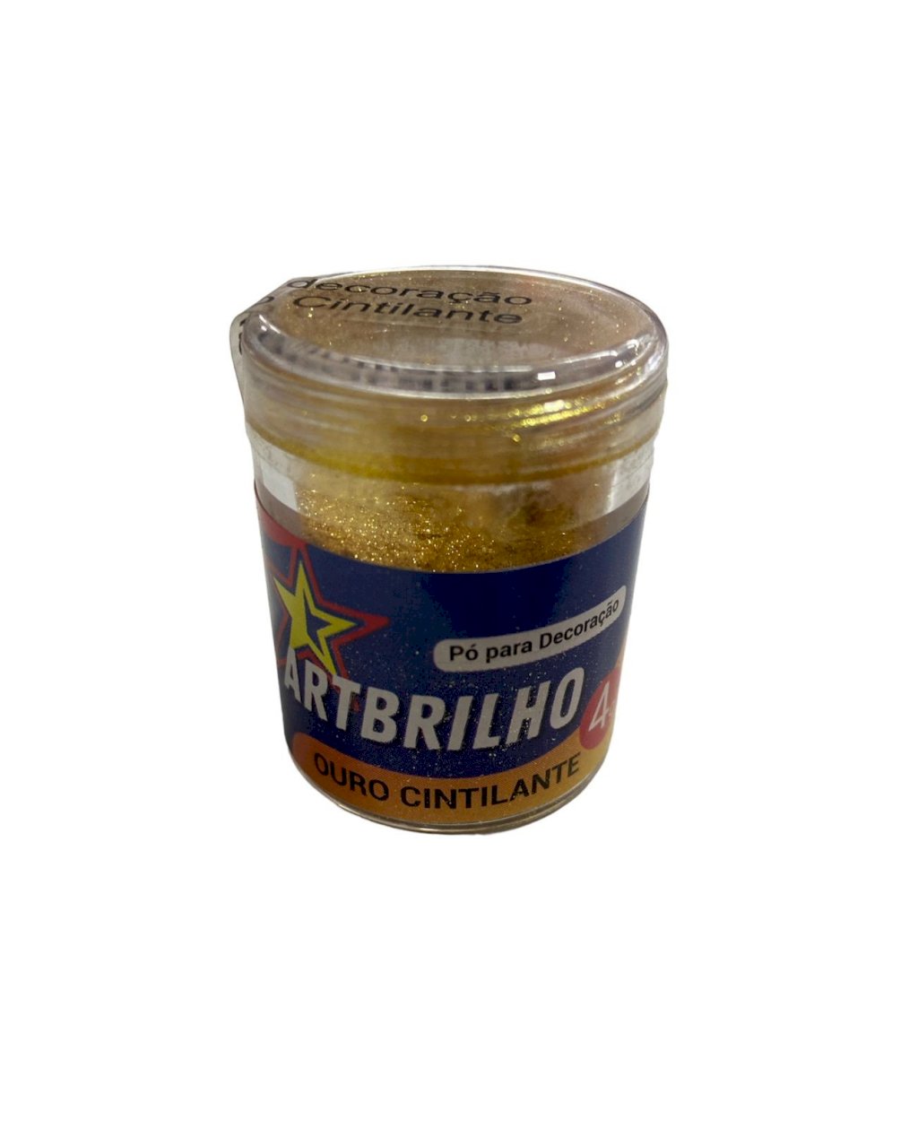 4488 - PÓ P/ DECORAÇÃO OURO CINTILANTE 4g - ARTBRILHO