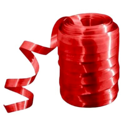 4542 - FITILHO DECORATIVO VERMELHO 5mm X 50m - ROGINI PERES