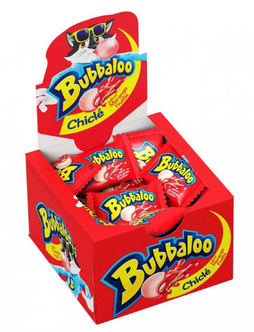 4688 - CHICLE MORANGO DP C/ 60un - BUBBALOO