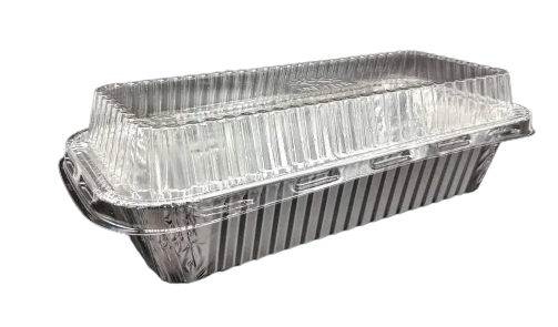 4708 - BANDEJA ALUMÍNIO DESC. BOLO INGLES C/ TAMPA PET 550ml C/10un - MELLO