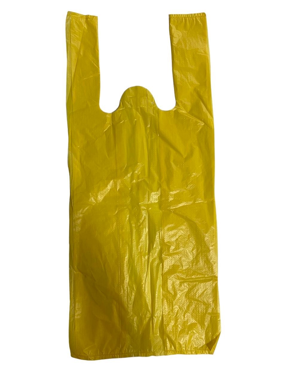 4700 - SACOLA REFORÇADA AMARELA 40X50 kg - PLASK