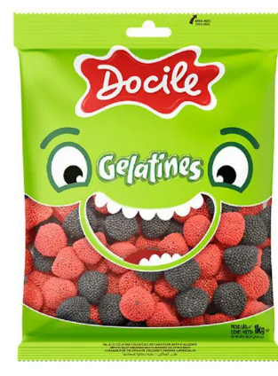 4719 - GOMA GELATINES AMORA 1kg - DOCILE