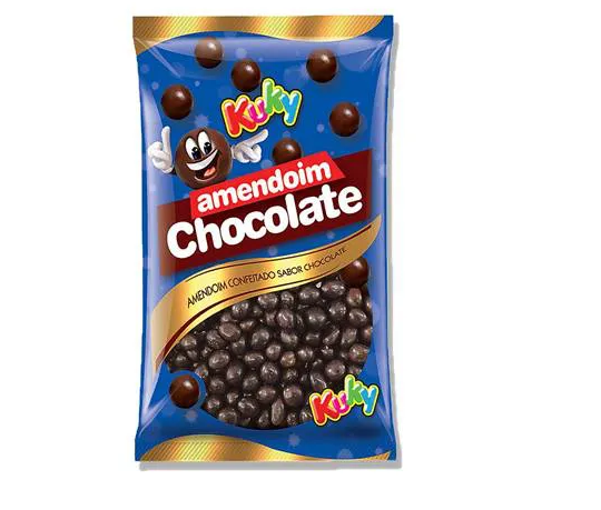 4895 - AMENDOIM SABOR CHOCOLATE 400g - KUKY
