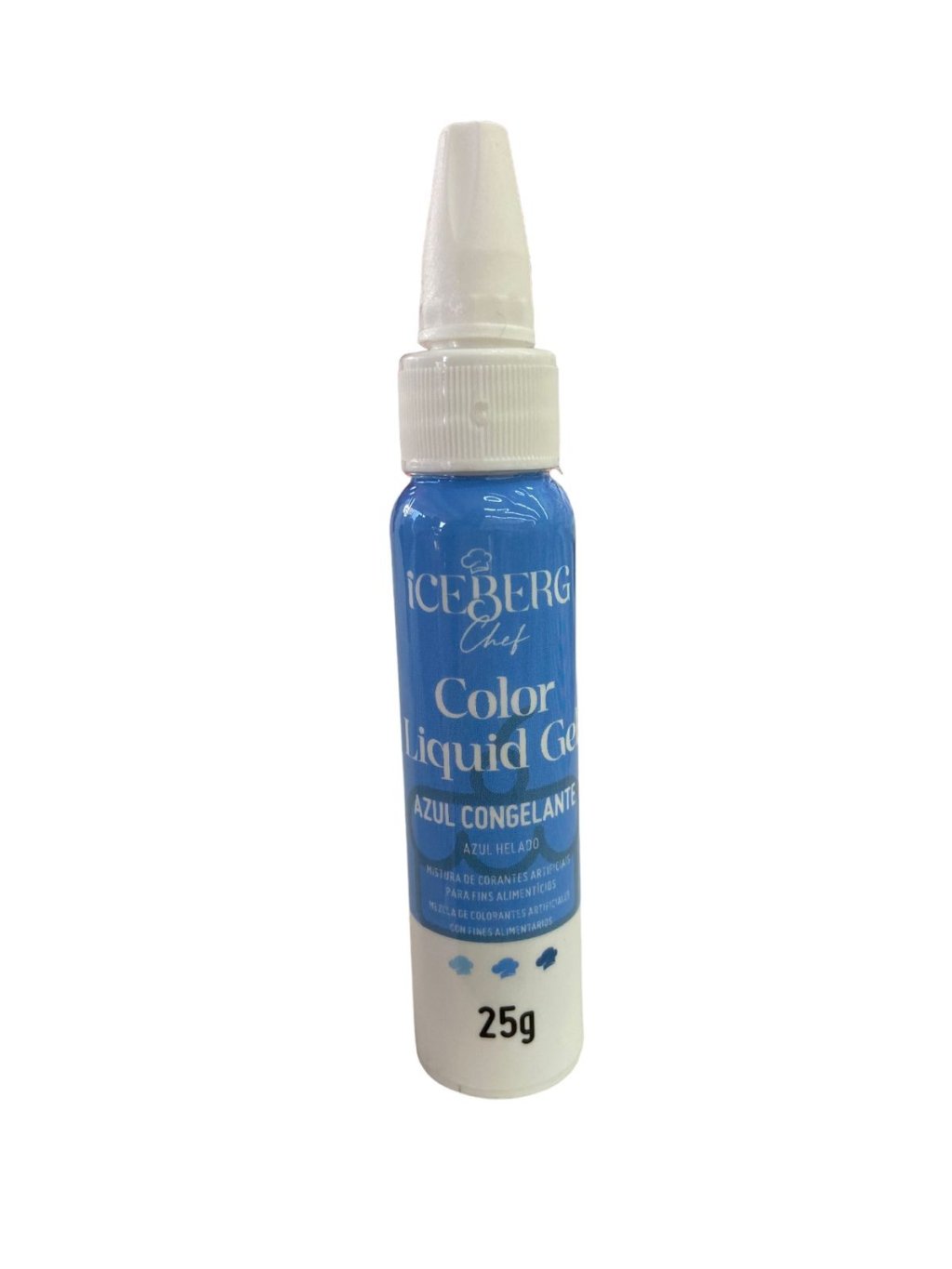669 - COLOR LIQUID GEL AZUL CONGELANTE 25g - ICEBERG
