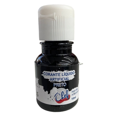 4872 - CORANTE LIQUIDO PRETO 10ml - ICEBERG