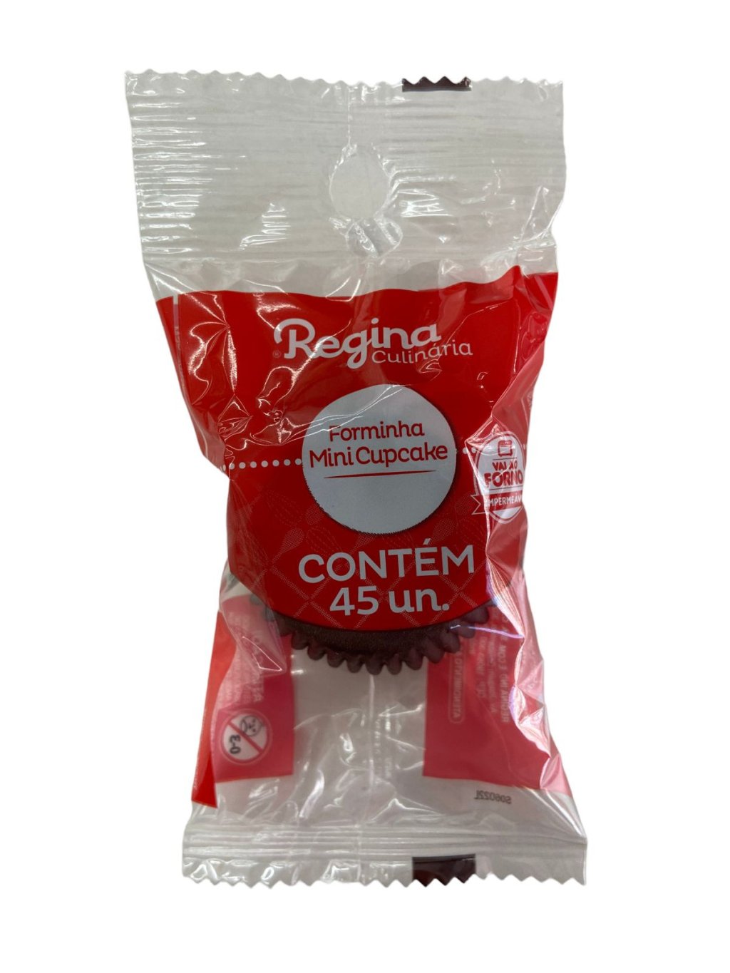 4919 - FORMINHA MINI CUPCAKE GOURMET IMPERMEAVEL MARROM 45un - REGINA