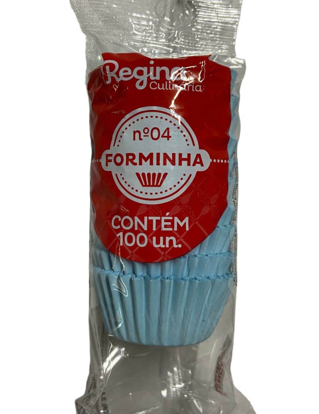 4960 - FORMINHA N 4 PAPEL AZUL 100un - REGINA