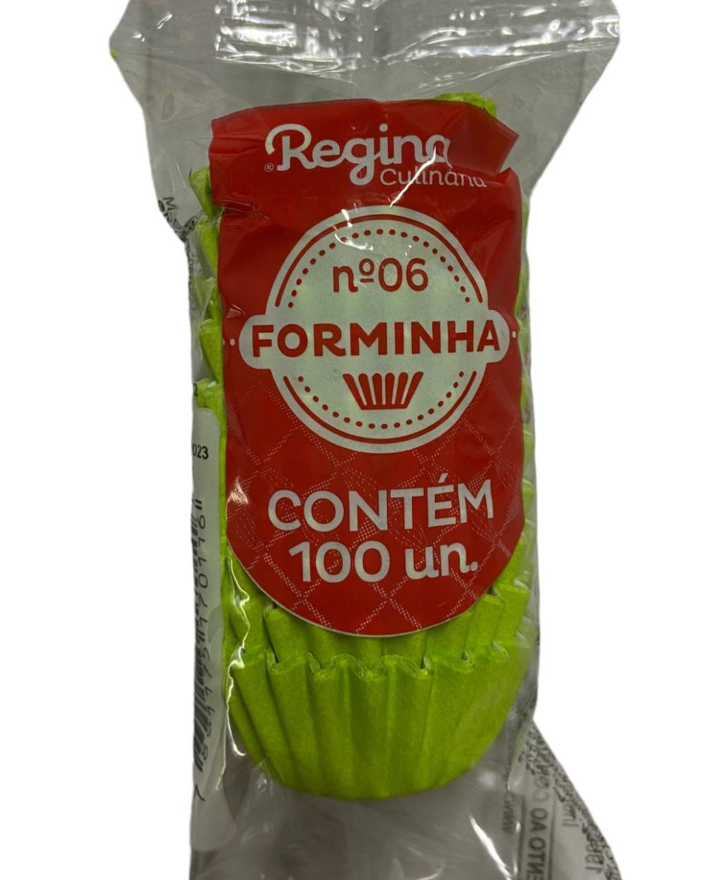 4942 - FORMINHA N 6 PAPEL COLORS VERDE LIMAO 100un - REGINA
