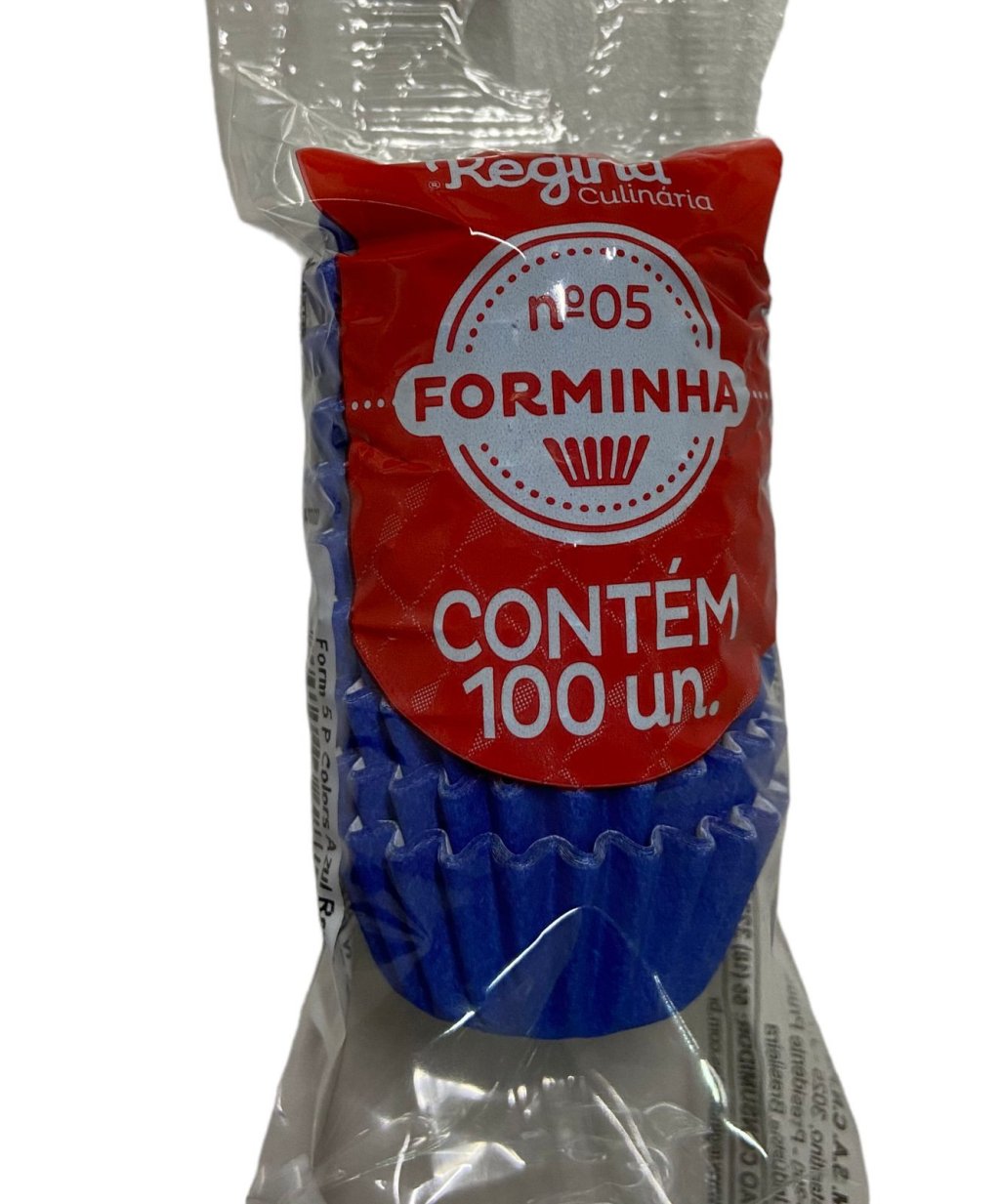 4932 - FORMINHA N 5 PAPEL COLORS AZUL ROYAL 100un - REGINA