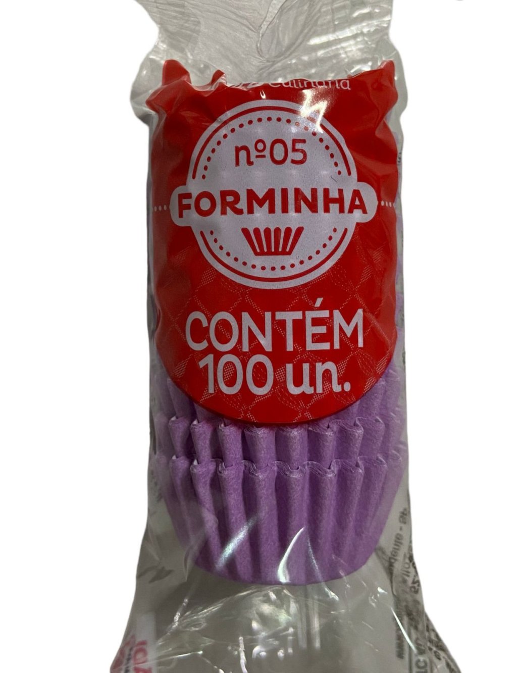 4933 - FORMINHA N 5 PAPEL COLORS LILAS 100un - REGINA