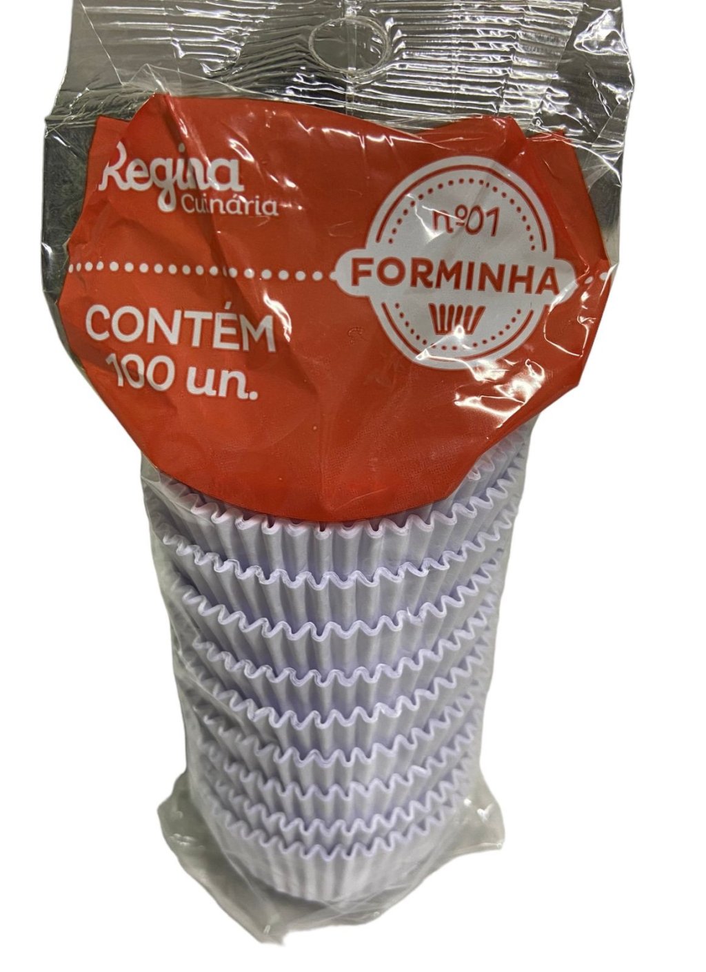 4921 - FORMINHA N 1 PAPEL BRANCA 100un - REGINA