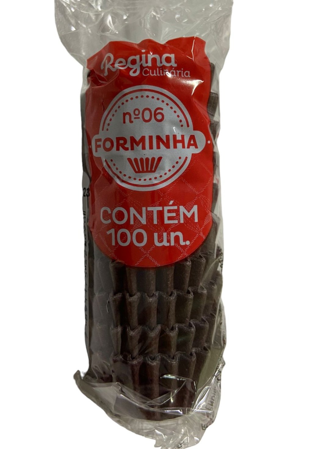 4937 - FORMINHA N 6 GOURMET MARROM 100un - REGINA