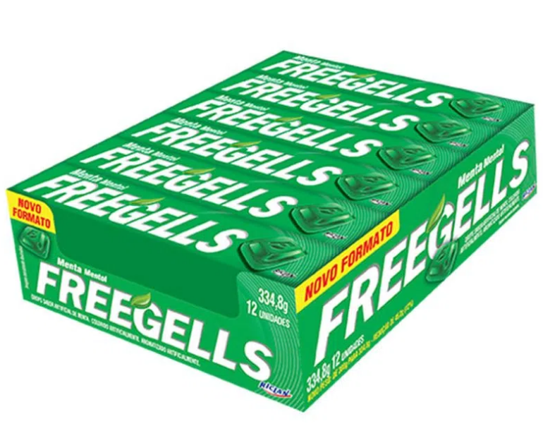 5022 - DROPS PLAY MENTA FREEGELLS 12un - RICLAN