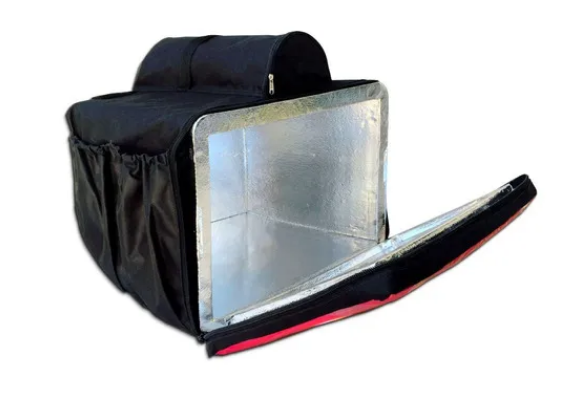 5021 - MOCHILA DELIVERY TERMICA LAMINADA 45lts PARA PIZZA 35cm