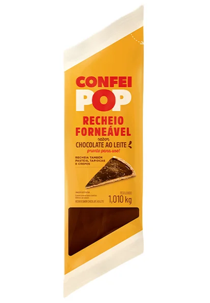 5070 - RECHEIO FORNEAVEL LEITE CONFEIPOP 1,010kg - HARALD