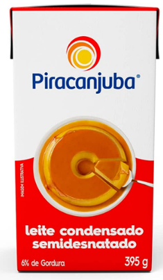 5087 - LEITE CONDENSADO 395g - PIRACANJUBA