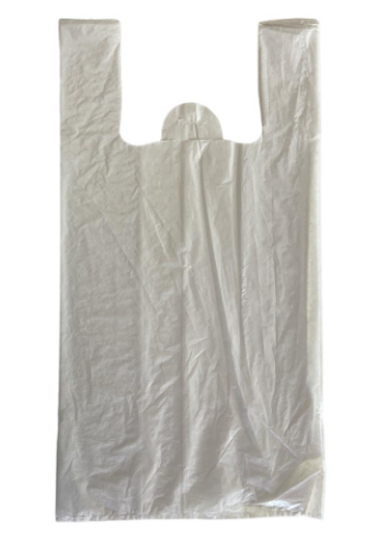 772 - SACOLA RECICLADA BRANCA 80x100 1kg - DAYANAPLAST