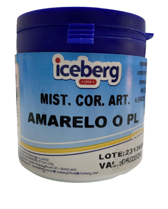 5296 - MISTURA CORANTE ARTIFICIAL AMARELO O PL 100g - ICEBERG