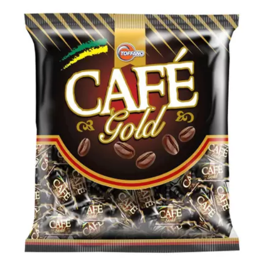 5328 - BALA CAFE GOLD 500g - TOFFANO 