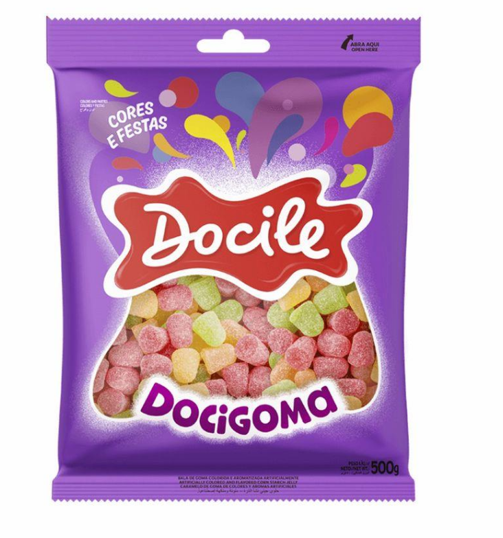 5348 - GOMA SINO SORTIDO 500g - DOCILE 