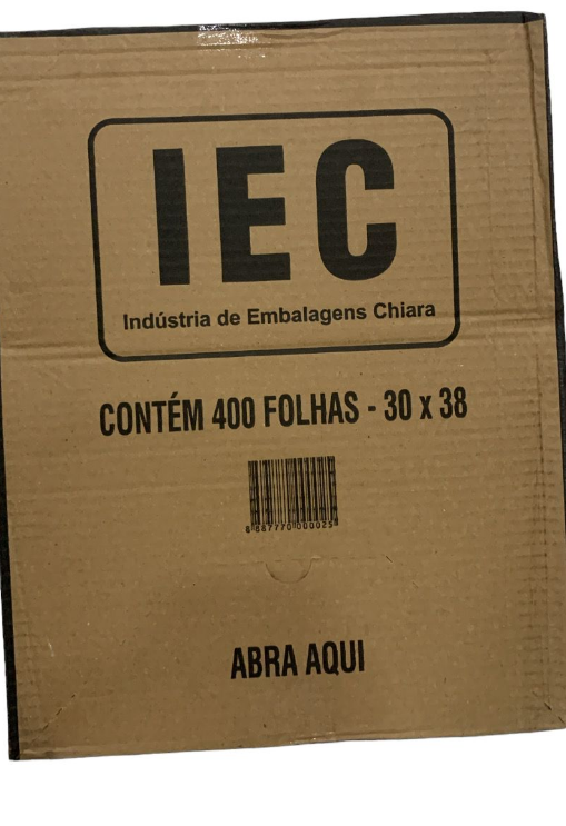2083 - PAPEL ACOPLADO IMPRESSO 30X38cm C/400un - CHIARA