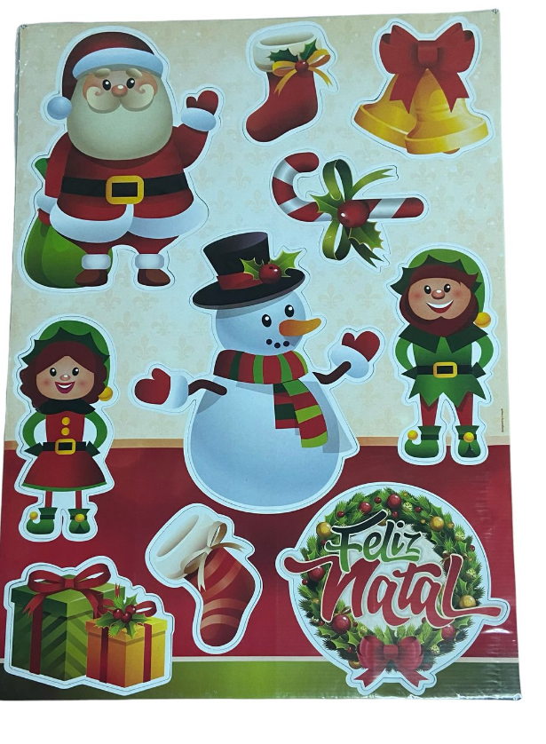 5491 - PAINEL DECORATIVO NATAL ACESSORIO - NC TOYS 