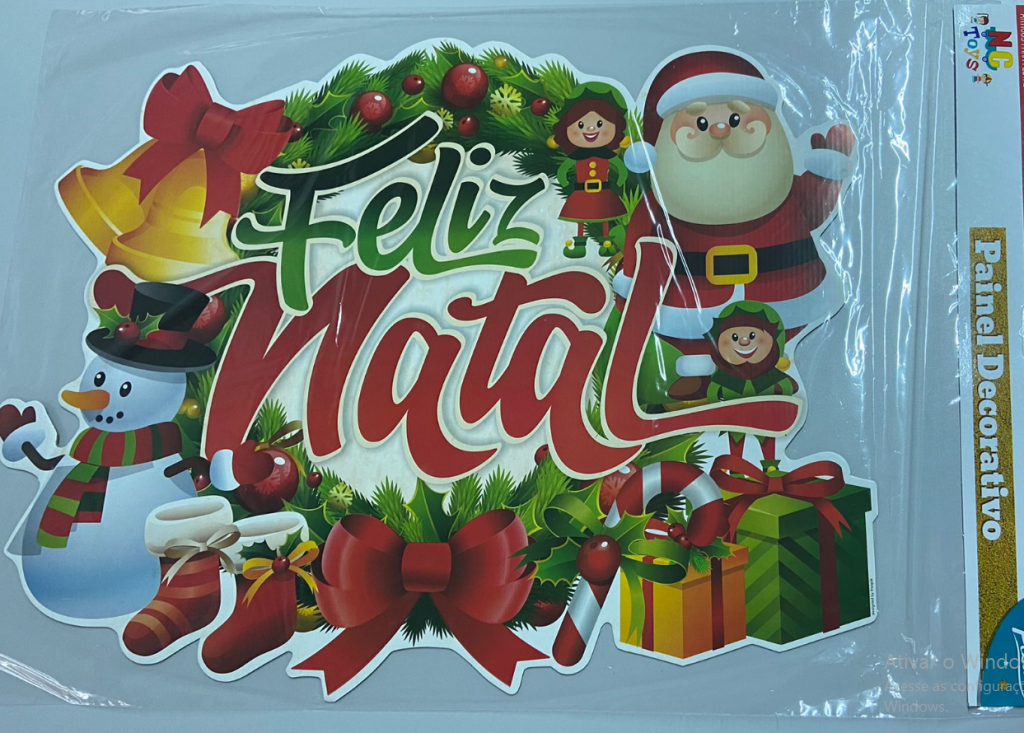 5490 - PAINEL DECORATIVO NATAL - NC TOYS 