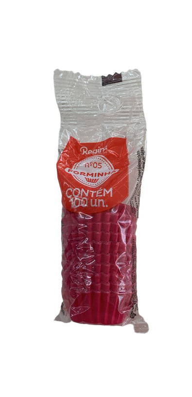 5550 - FORMINHA  N 5 PAPEL COLORS  FUCSIA 100un - REGINA 