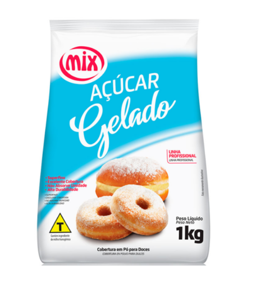 5559 - AÇÚCAR GELADO 1kg - MIX/DUAS RODAS 