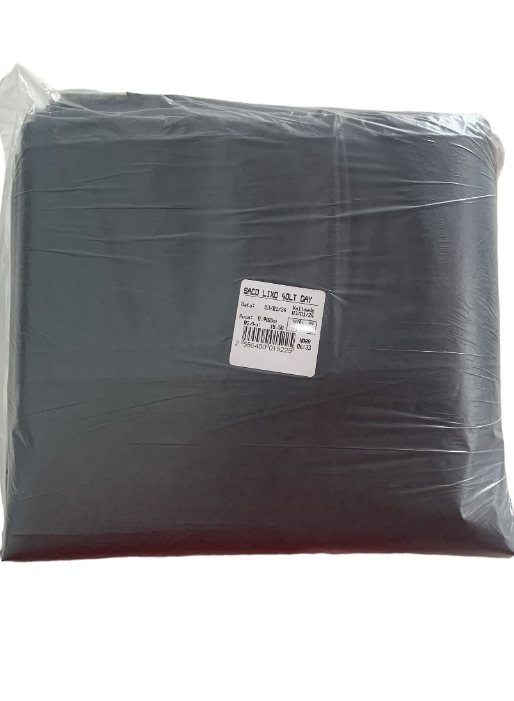 5554 - SACO DE LIXO PRETO 40lts (60X85X10) KG - DAYANAPLAST 