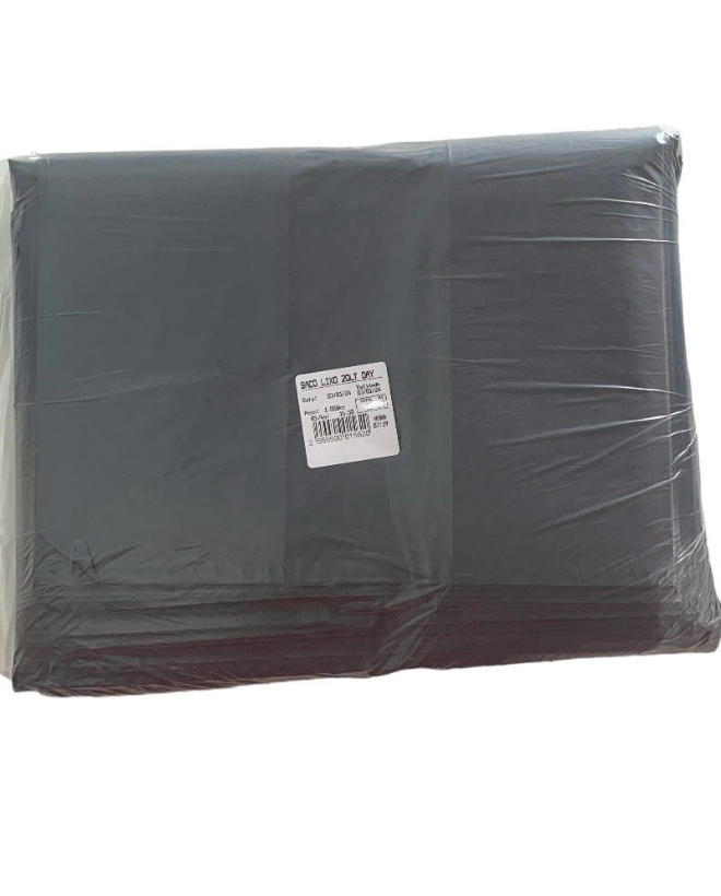 5555 - SACO DE LIXO PRETO 20lts (50X65X10) KG - DAYANAPLAST 