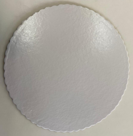 315  - CAKE BOARD REDONDO 320mm BRANCO -  PLAC