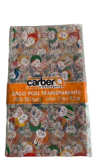 5630 - SACO BLOCOS PASCOA 11x19,5cm C/50un - PC/CROMUS