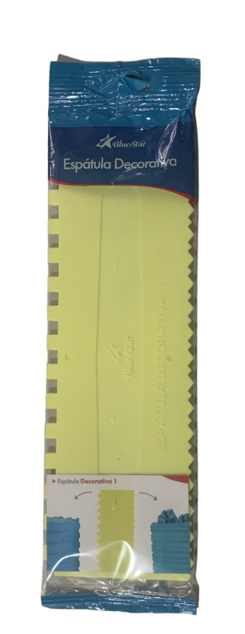 3065 - ESPATULA DECORATIVA 1 AMARELA - BLUESTAR