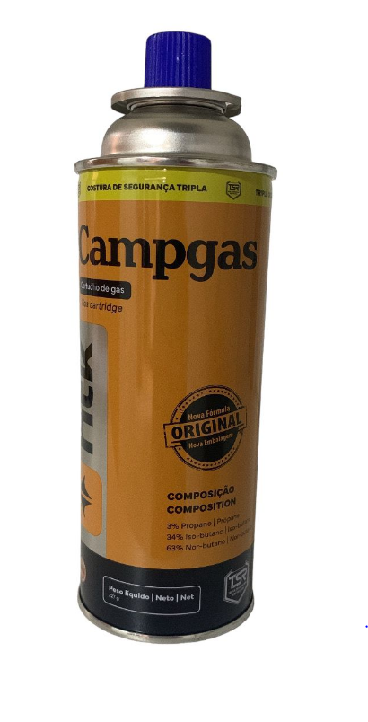 5672 - GAS BUTANO P/ MACARICO E FOGAREIRO 400ml - JFZ