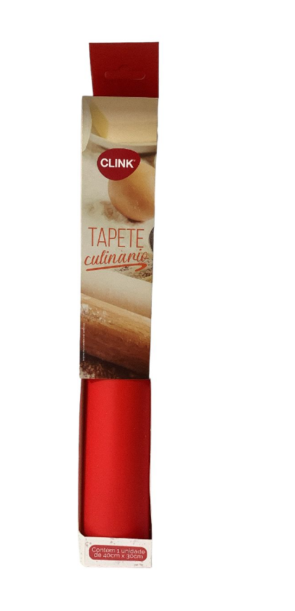 5668 - TAPETE CULINARIO ANTI ADERENTE EM SILICONE 30X40cm - JFZ