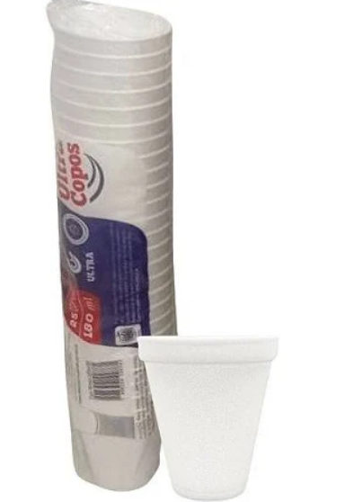 5694 - COPO TERMICO 180ml C/25un - ULTRACOPOS