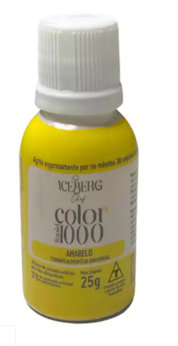 5714 - COLOR LIQUIDO 1000 AMARELO 25g - ICEBERG