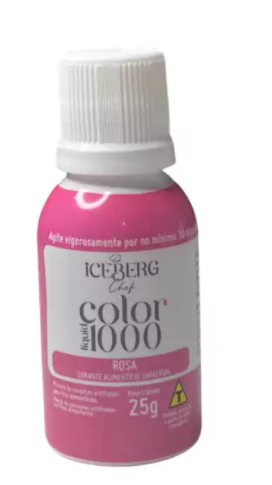 5716 - COLOR LIQUIDO 1000 ROSA 25g - ICEBERG