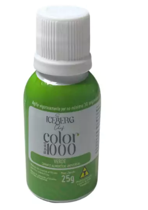 5721 - COLOR LIQUIDO 1000 VERDE 25g - ICEBERG