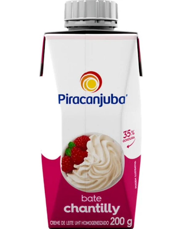 5724 - CREME CHANTILLY 200g - PIRACANJUBA