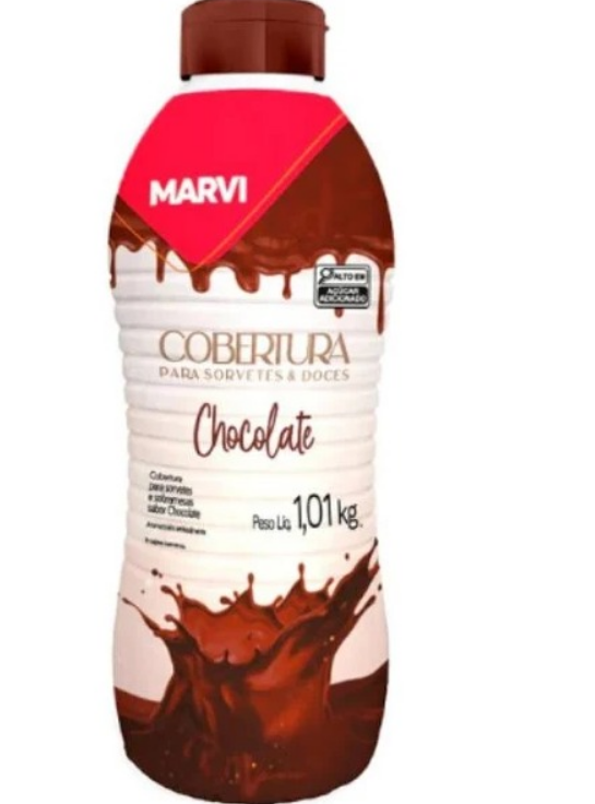 16 - COBERTURA SORV CHOCOLATE 1,01kg - MARVI
