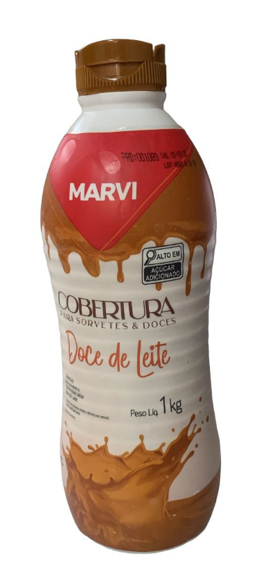 3593- COBERTURA SORV DOCE DE LEITE 1kg - MARVI