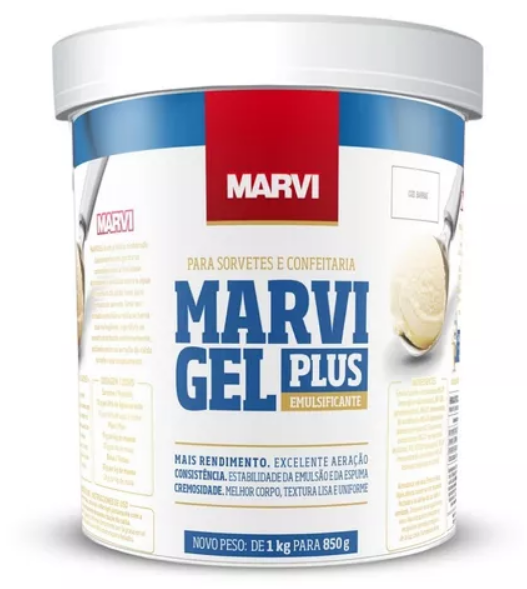 5844- EMULSIFICANTE MARVIGEL PLUS 850g - MARVI